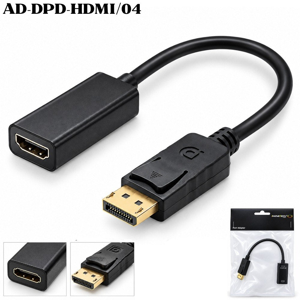 Cable adaptador DisplayPort a HDMI