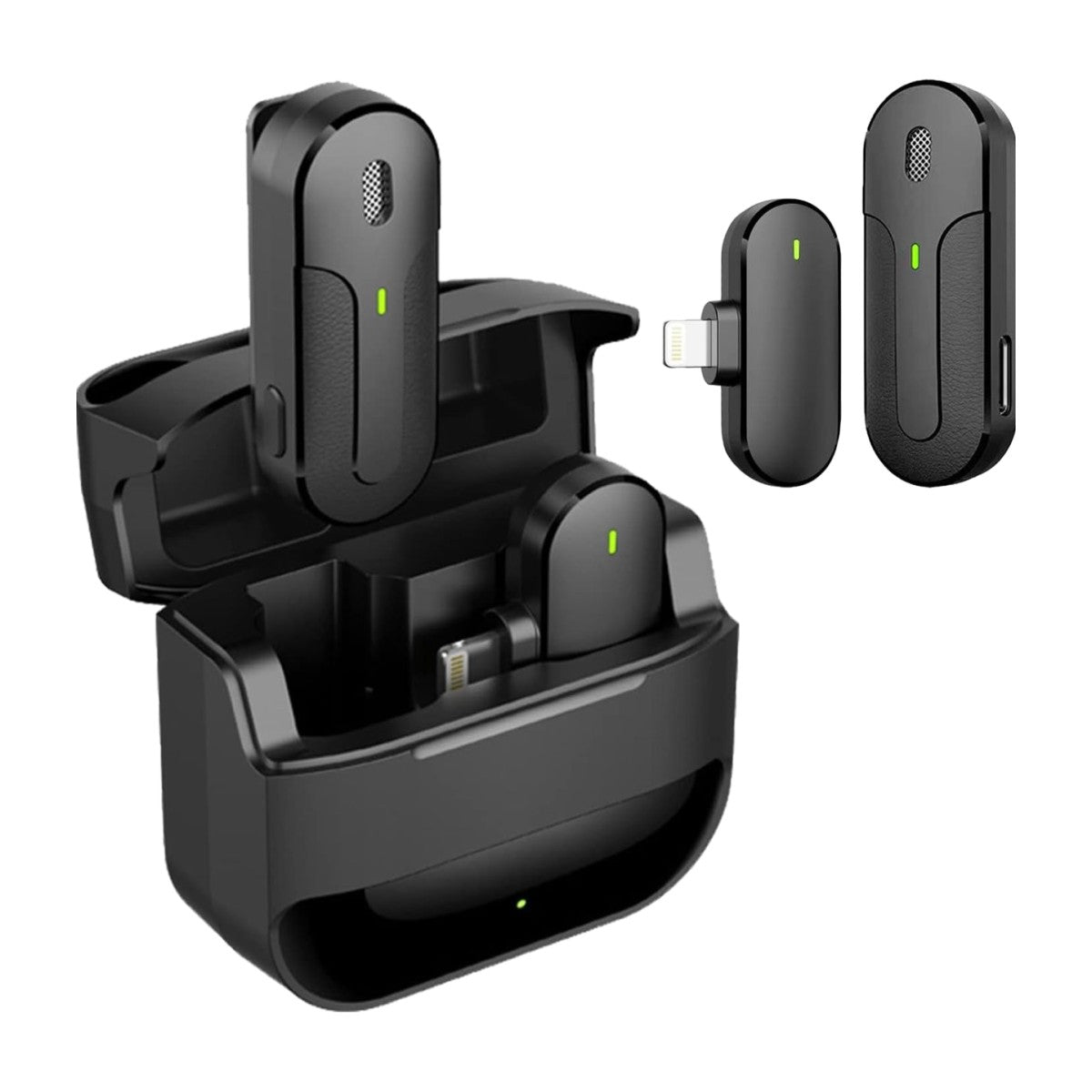 Micrófono lavalier inalámbrico para iPhone