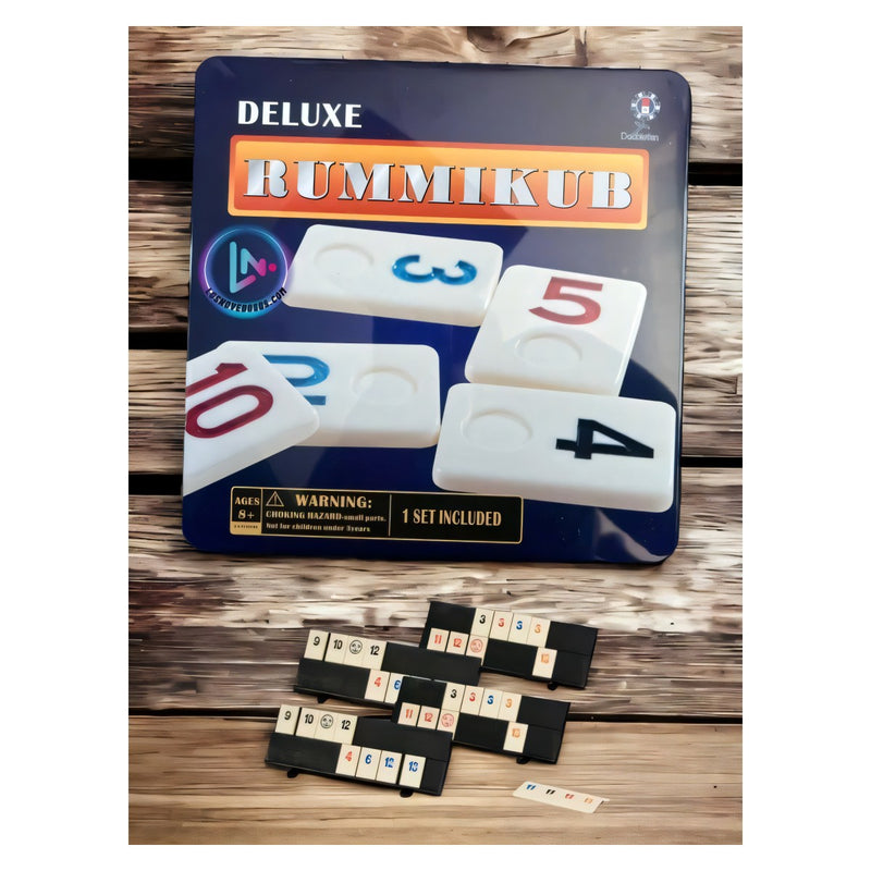 Juego de mesa de fichas numeradas, 106 fichas
