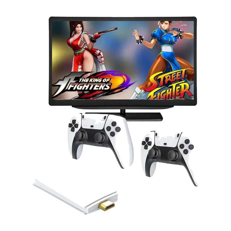 Consola Game TV Stick 4K con 2 controles y 20.000 juegos