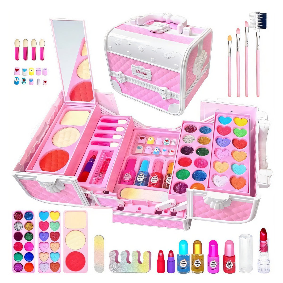 Maleta de maquillaje para niñas