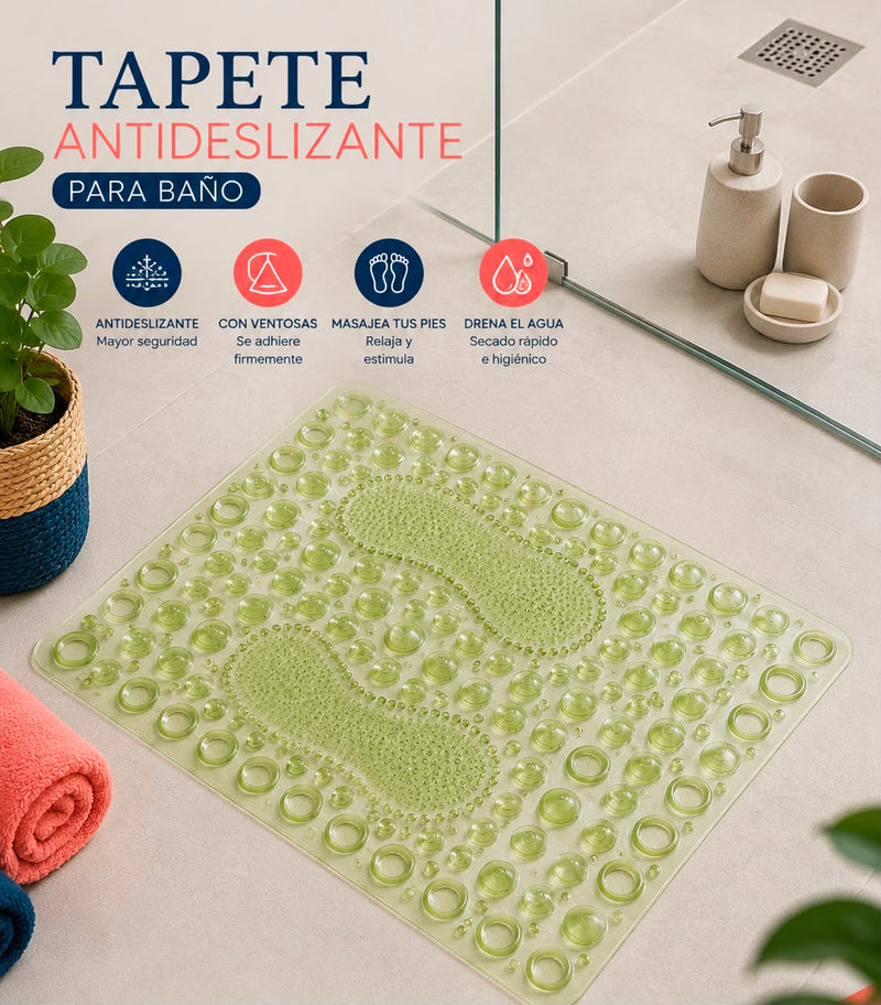 Tapete antideslizante para baño