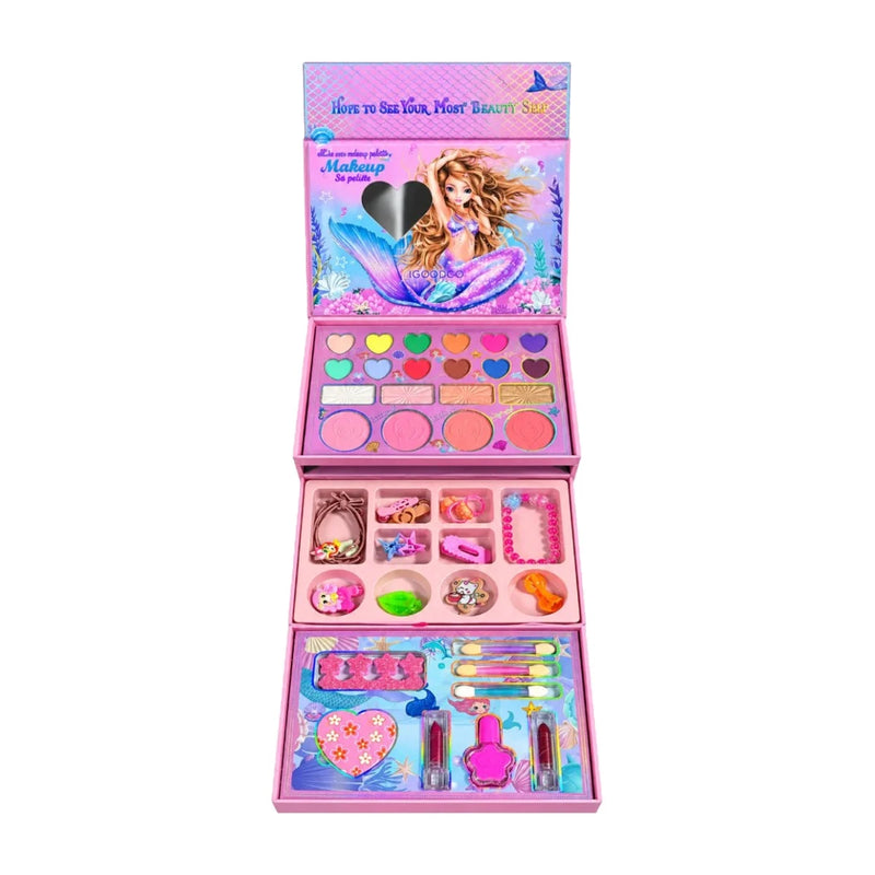 Kit de maquillaje infantil con accesorios