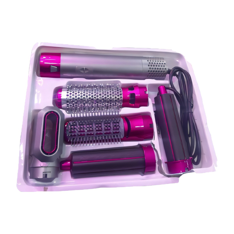 Cepillo eléctrico para el cabello 5 en 1