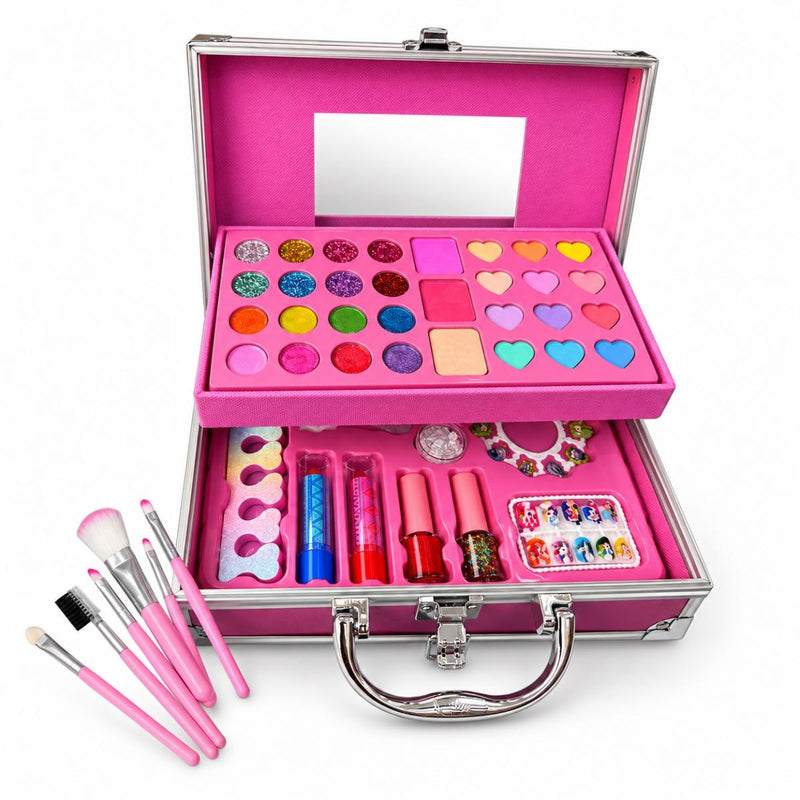 Set de maquillaje para niñas de 46 piezas