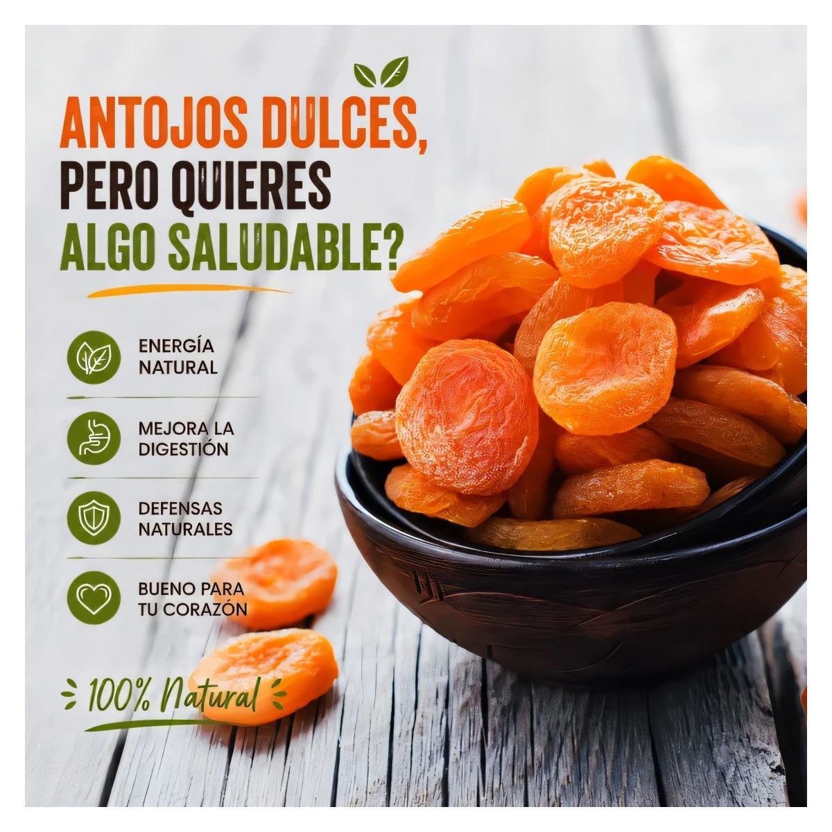 Albaricoque deshidratado