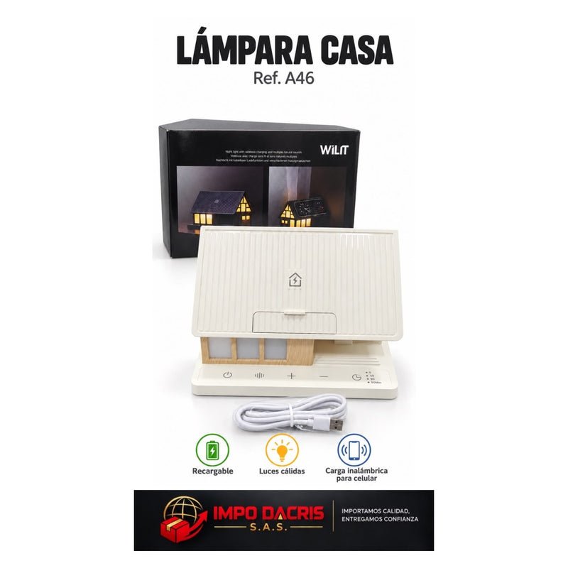 Humidificador y difusor de aromas Casa de Carbón