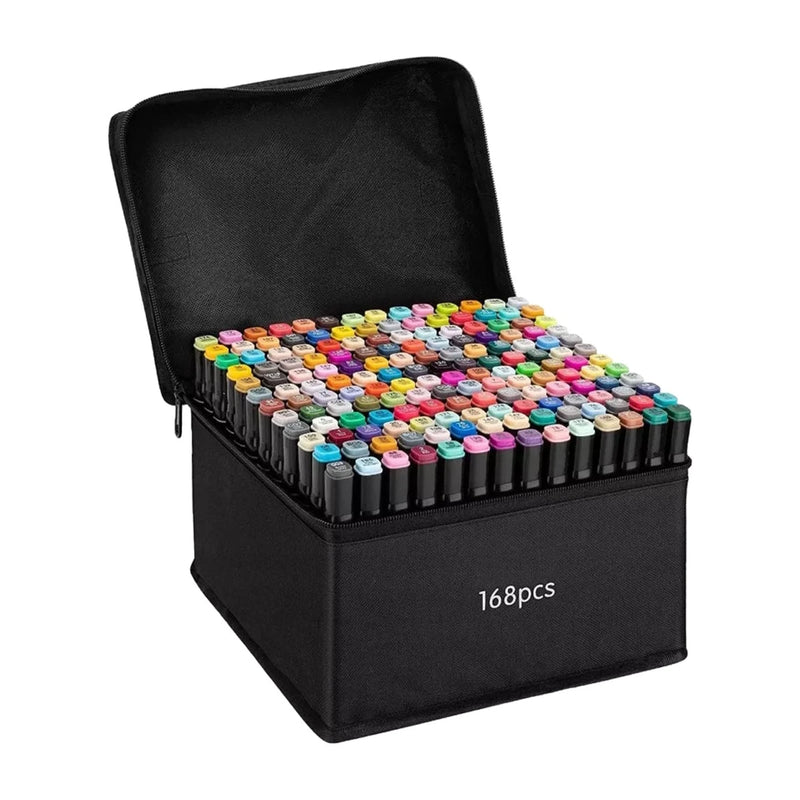 Set de marcadores x 168 piezas