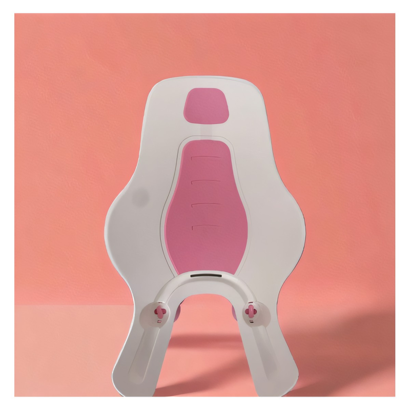 Lavabo portátil para bebé con forma de pingüino, rosado